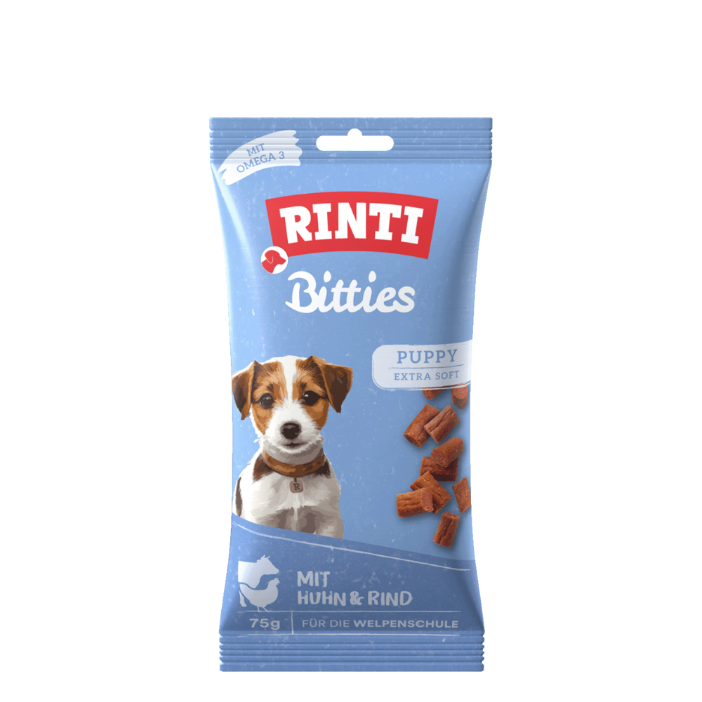 RINTI Bitties Puppy Chick+Beef 75g