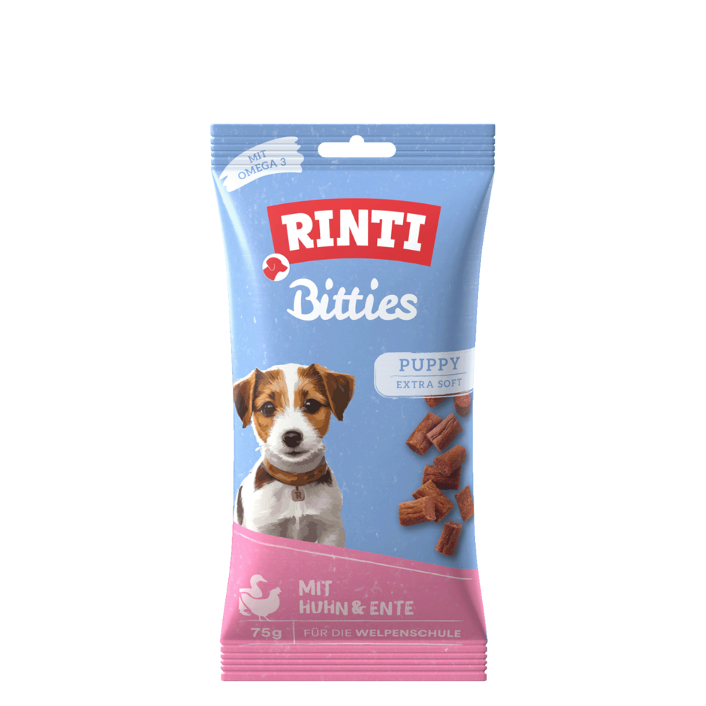 RINTI Bitties Puppy Chick+Duck 75g