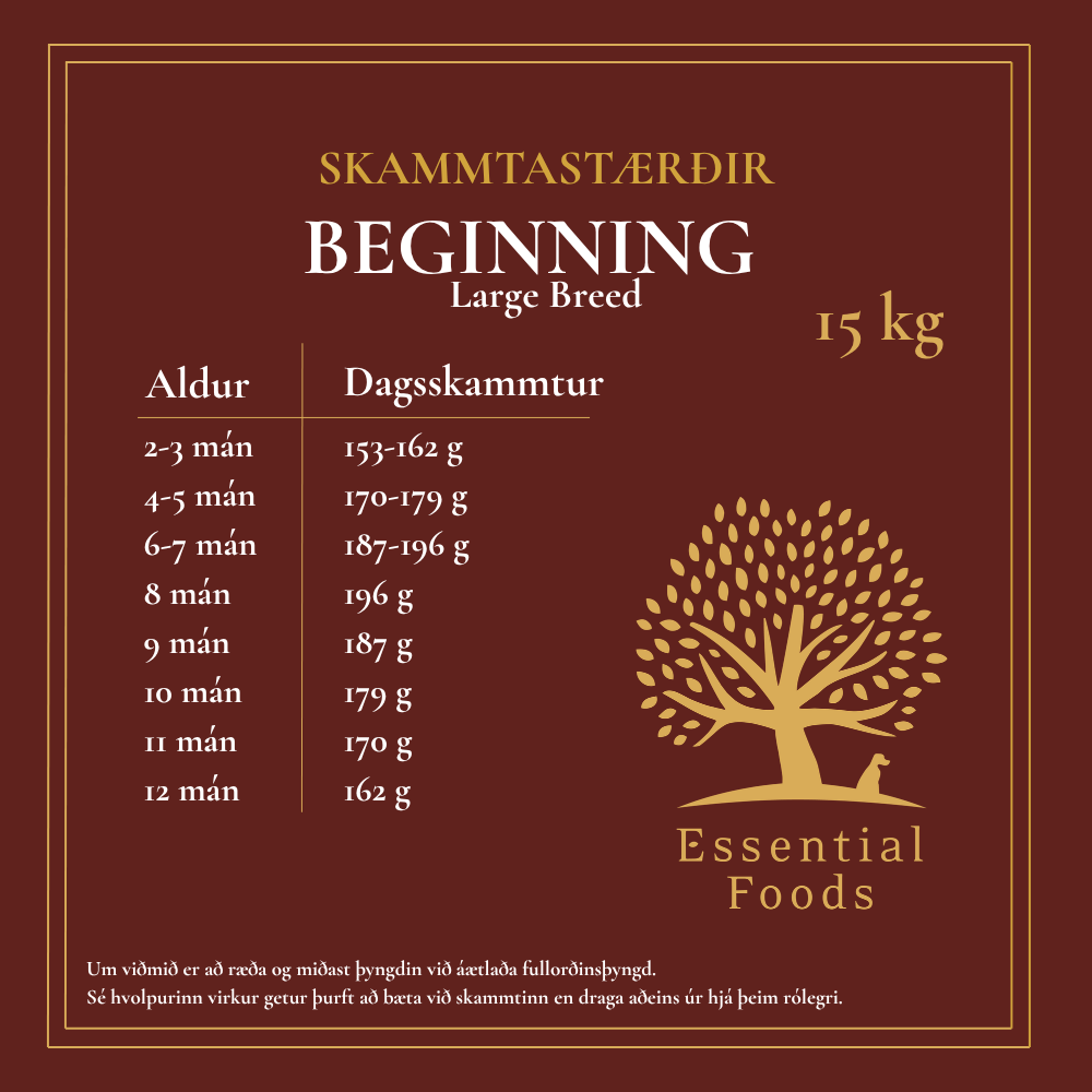 Beginning Large Breed 1kg