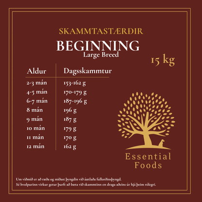 Beginning Large Breed 1kg