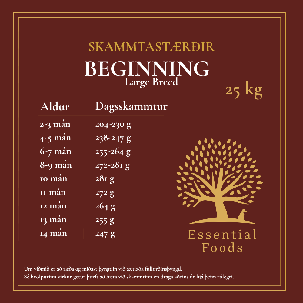 Beginning Large Breed 1kg