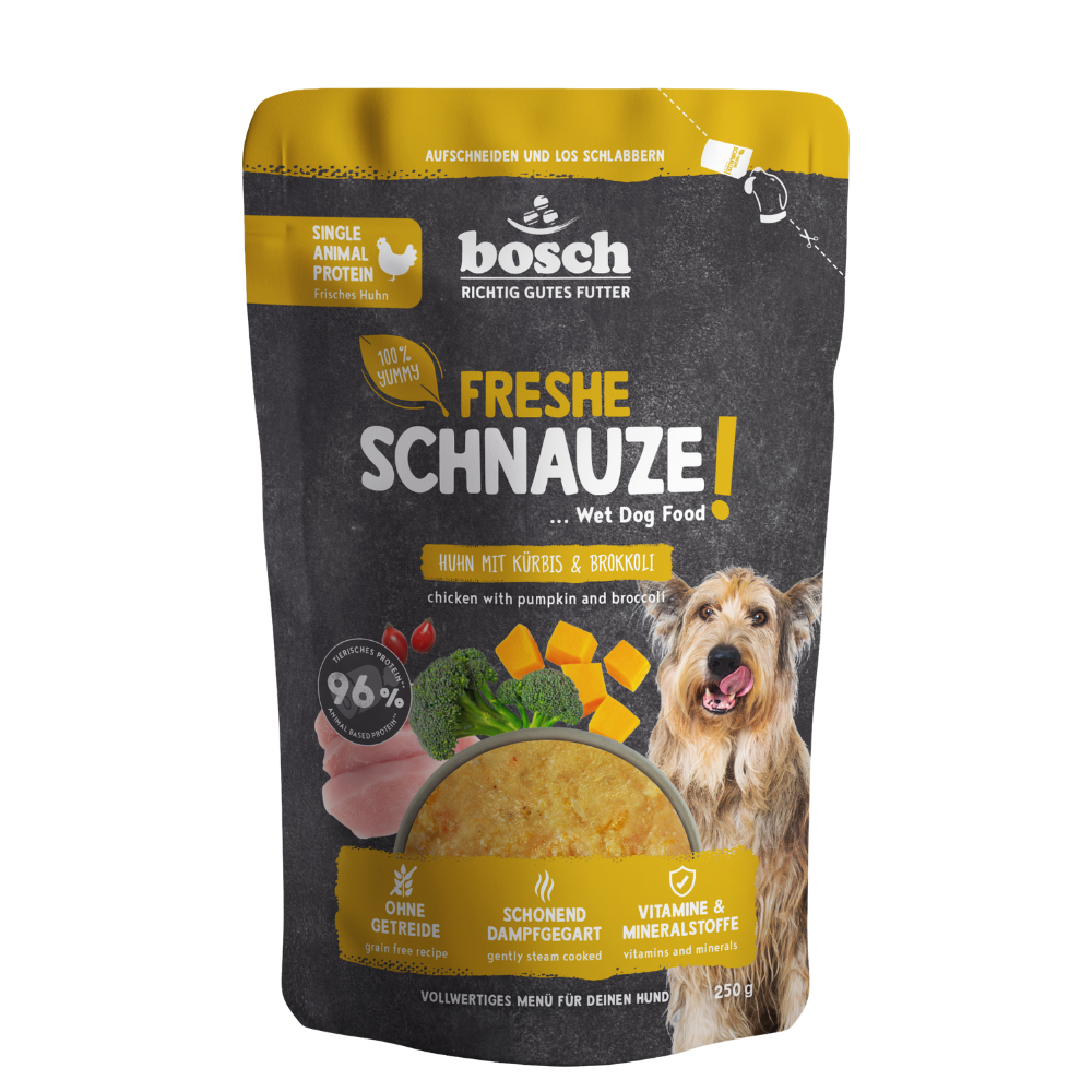 Freshe Schnauze - Chicken with pumpkin & broccoli 250g