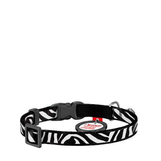 Cat Collar Zebra
