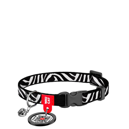 Cat Collar Zebra