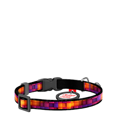 Cat Collar 3D Cubes