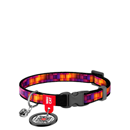 Cat Collar 3D Cubes