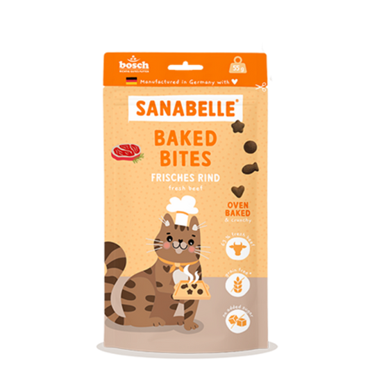 Sanabelle Baked Bites fresh beef 55g