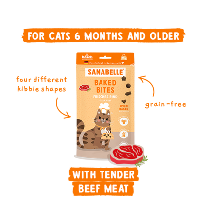 Sanabelle Baked Bites fresh beef 55g
