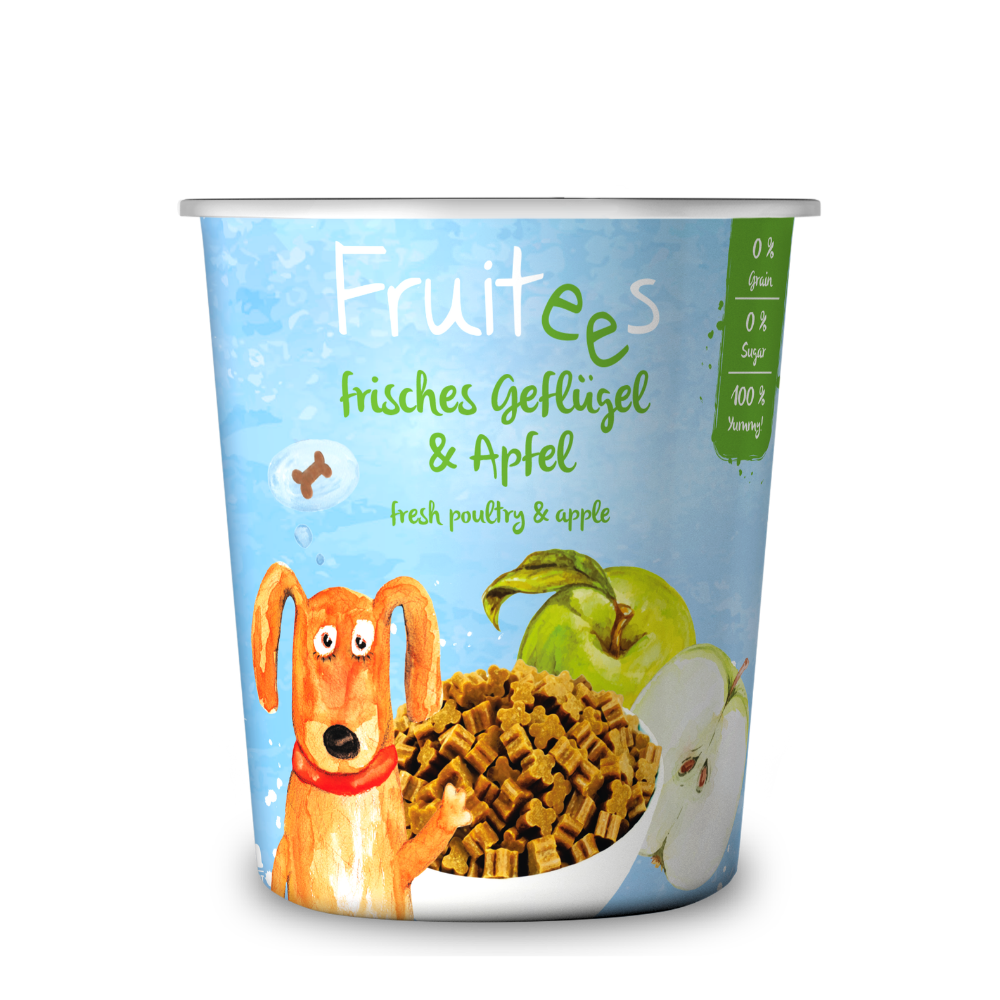 Fruitees Poultry and Apple 200g