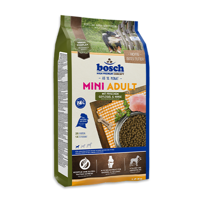 Mini Adult Poultry & Millet 1kg