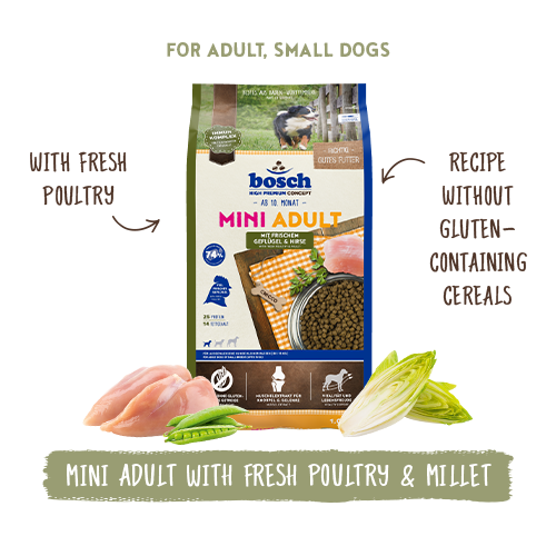 Mini Adult Poultry & Millet 3kg