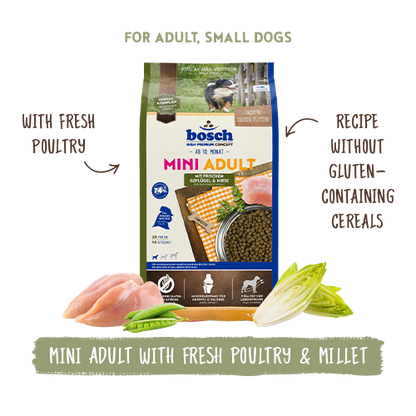 Mini Adult Poultry & Millet 3kg