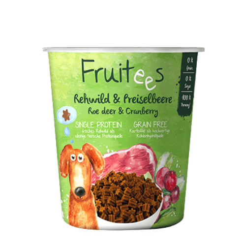 Fruitees Roe Deer & Cranberry 200g
