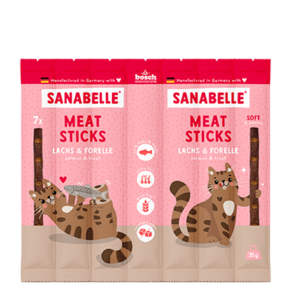 Sanabelle Meat Sticks Salmon & Trout 35g