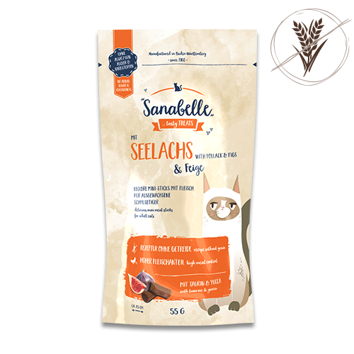 Sanabelle Snack Pollack & Figs 55g