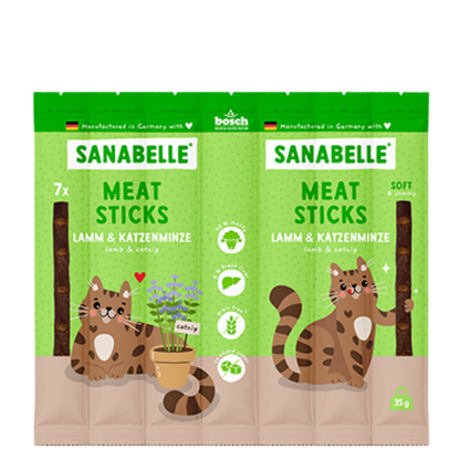 Sanabelle Meat Sticks Lamb & Catnip 35g