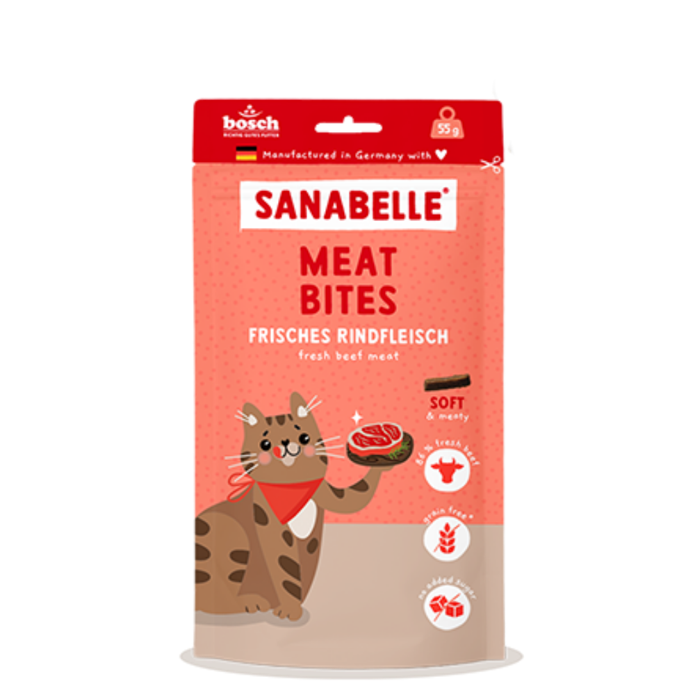 Sanabelle Meat Bites fresh beef 55g