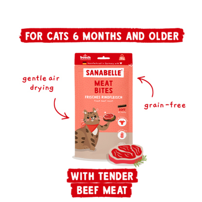 Sanabelle Meat Bites fresh beef 55g