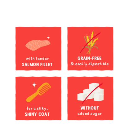 Sanabelle Salmon Pillows 55g