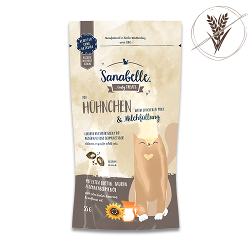 Sanabelle Crispies Chicken & Milk 55g