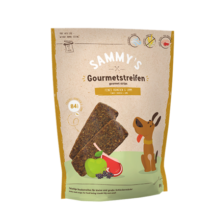 Sammy's Gourmet Stripes with Lamb & Chicken 180g