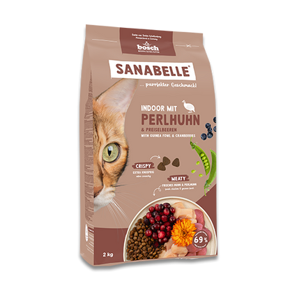 Sanabelle Indoor Guinea fowl 2kg