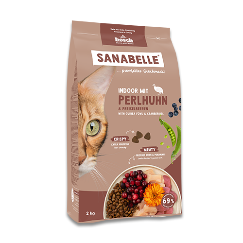 Sanabelle Indoor Guinea fowl 2kg