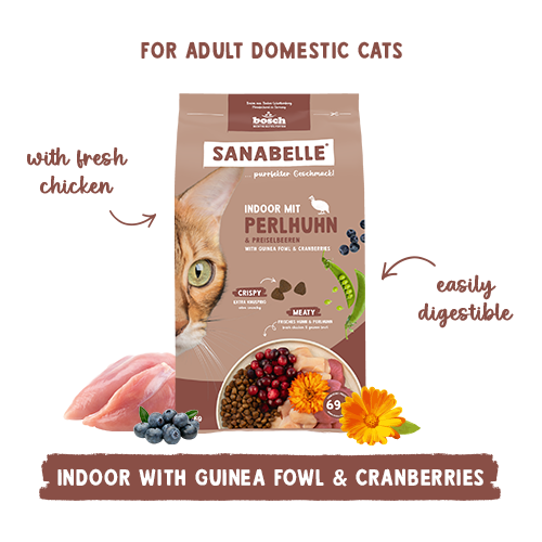 Sanabelle Indoor Guinea fowl 2kg