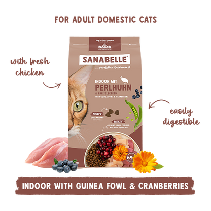 Sanabelle Indoor Guinea fowl 2kg