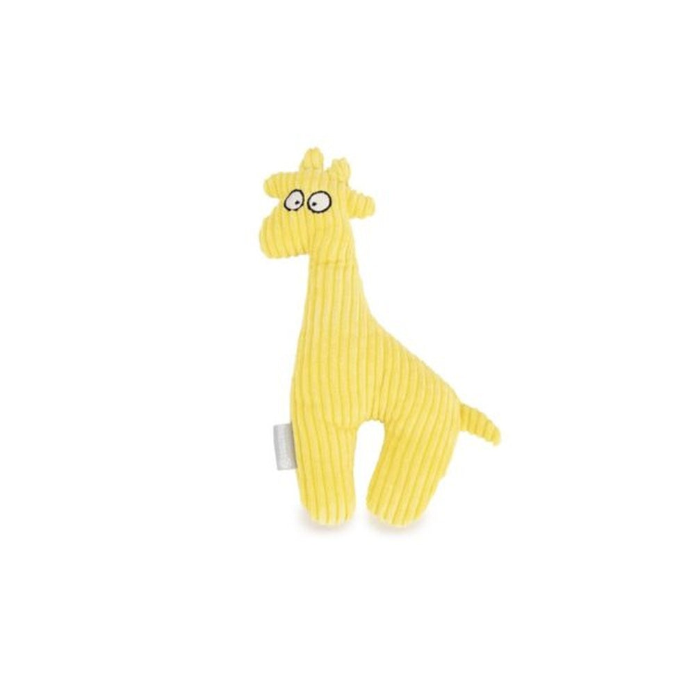BZ  Giraffe Raffo Dog Toy  Yellow