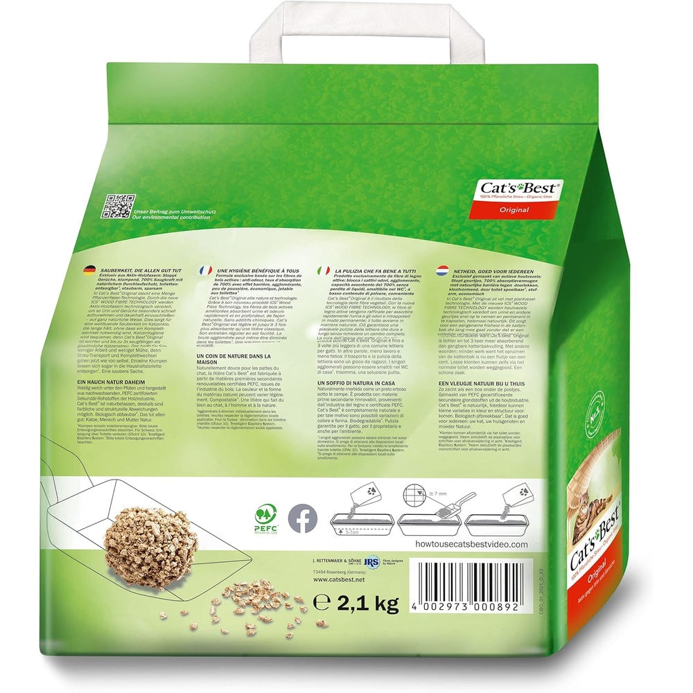 Cat’s Best Original Cat Litter 5ltr