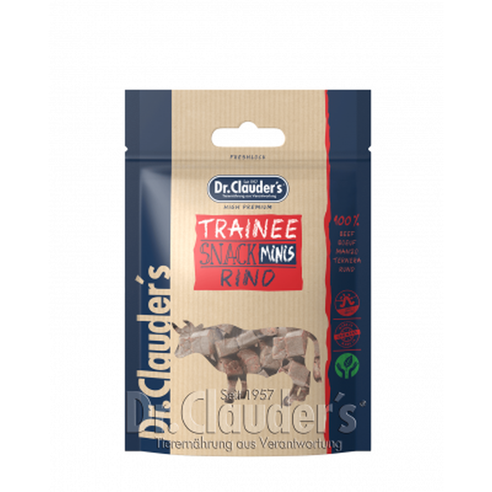 Dr. Clauder´s Mini Beef Trainee Snack 50g