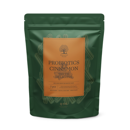 Probiotics & Cinnamon Teeth Delights stangir 250g