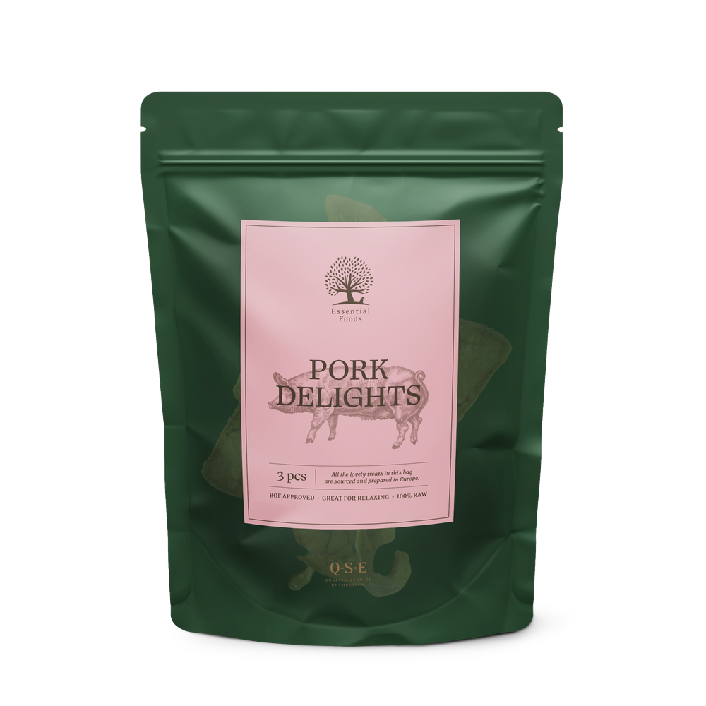 Pork Delights Svínseyru 3stk