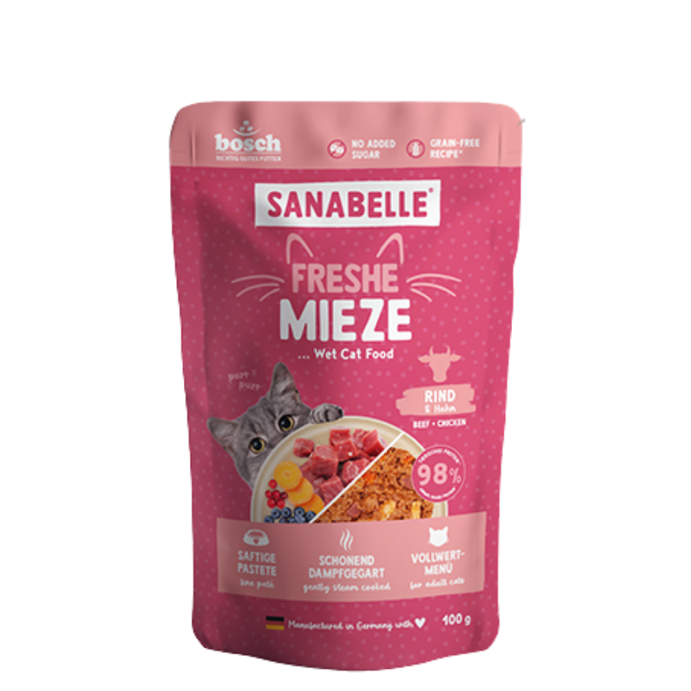 Freshe Mieze - Beef & Chicken 100g