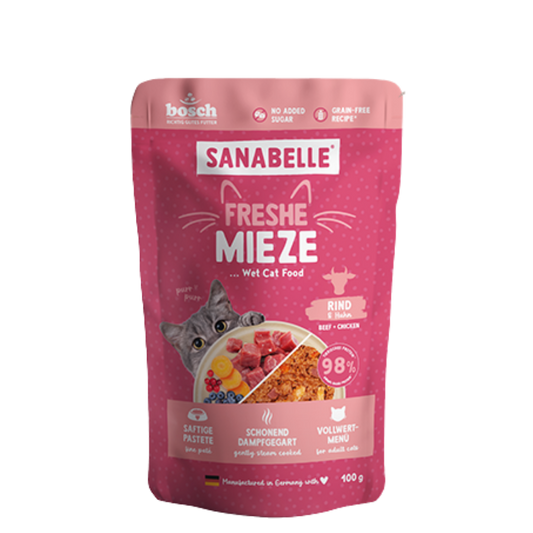Freshe Mieze - Beef & Chicken 100g