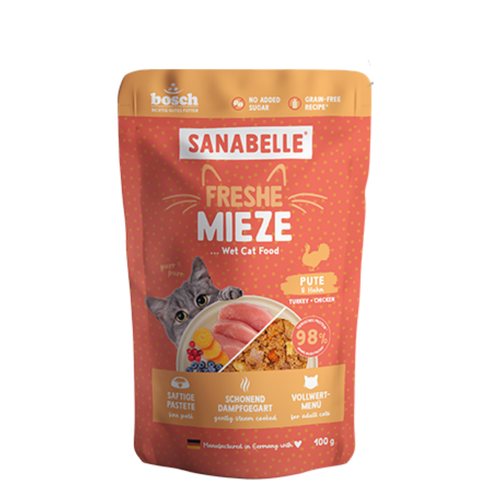 Freshe Mieze - Turkey & Chicken 100g