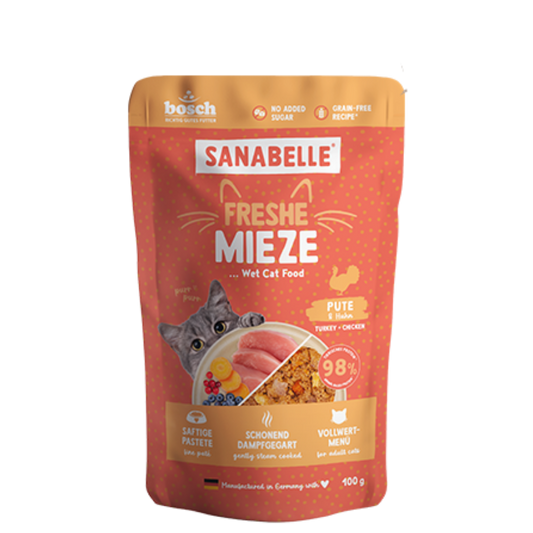 Freshe Mieze - Turkey & Chicken 100g
