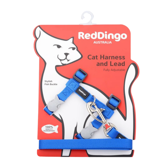 Cat Harness Classic Mid Blue