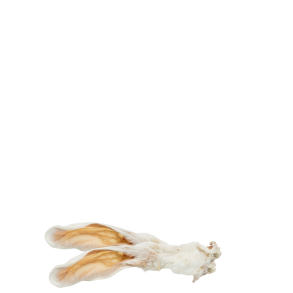 Rabbit ear with fur 100g