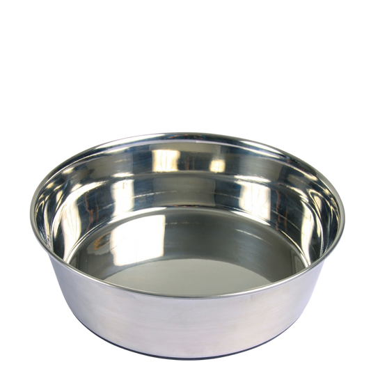 Stálskál með gúmmíbotni 1700ml / 21 cm