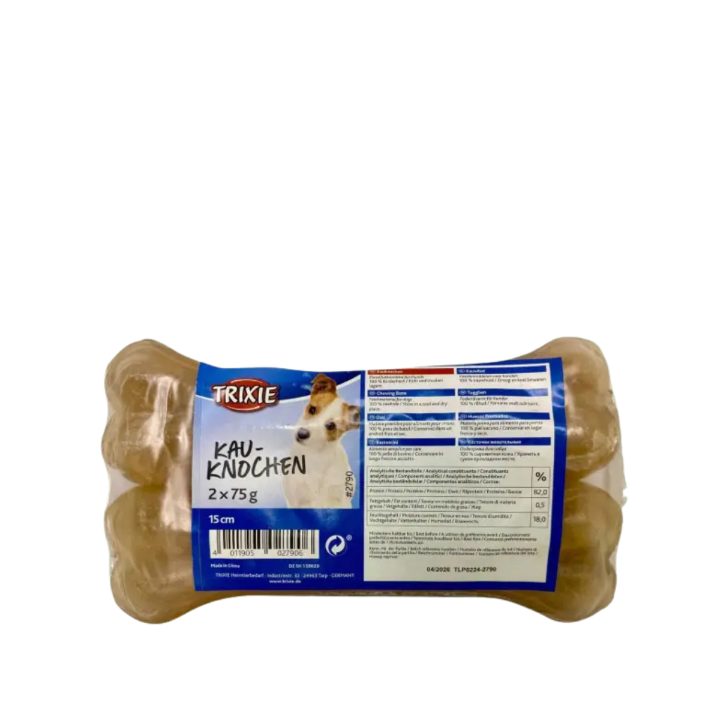 Chewing bones, pressed, 15 cm, 2 x 75 g