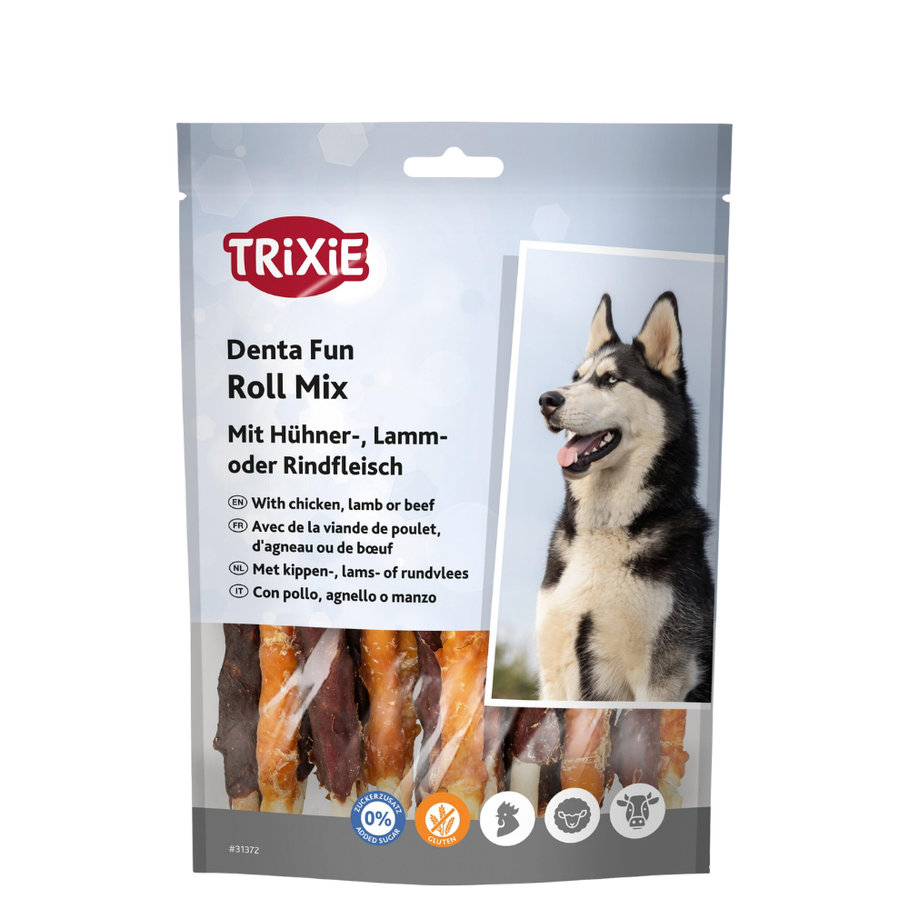 Denta Fun Chewing Roll Mix 10cm 250 g