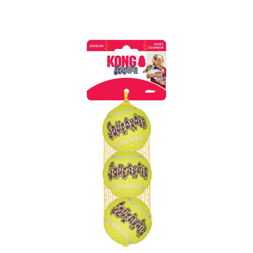 Kong tennisboltar M 6,3 cm – 3 stk