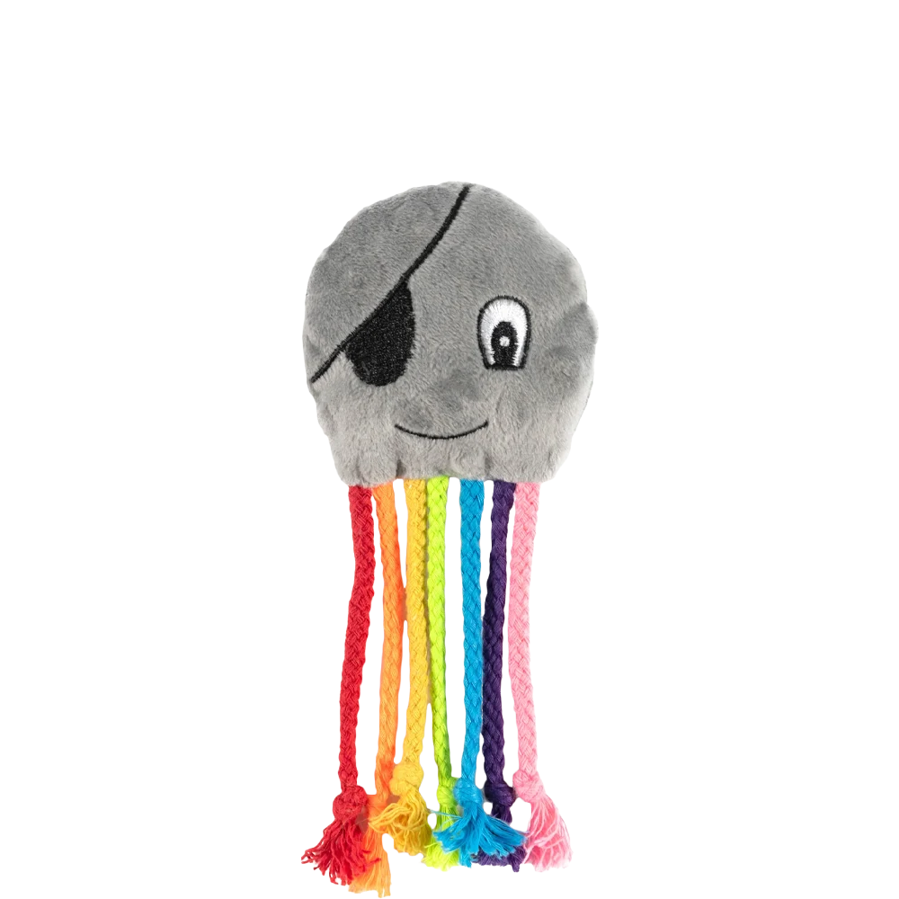 Þorvaldur – Tuskudýr kolkrabbi 19 cm