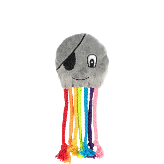 Þorvaldur – Tuskudýr kolkrabbi 19 cm