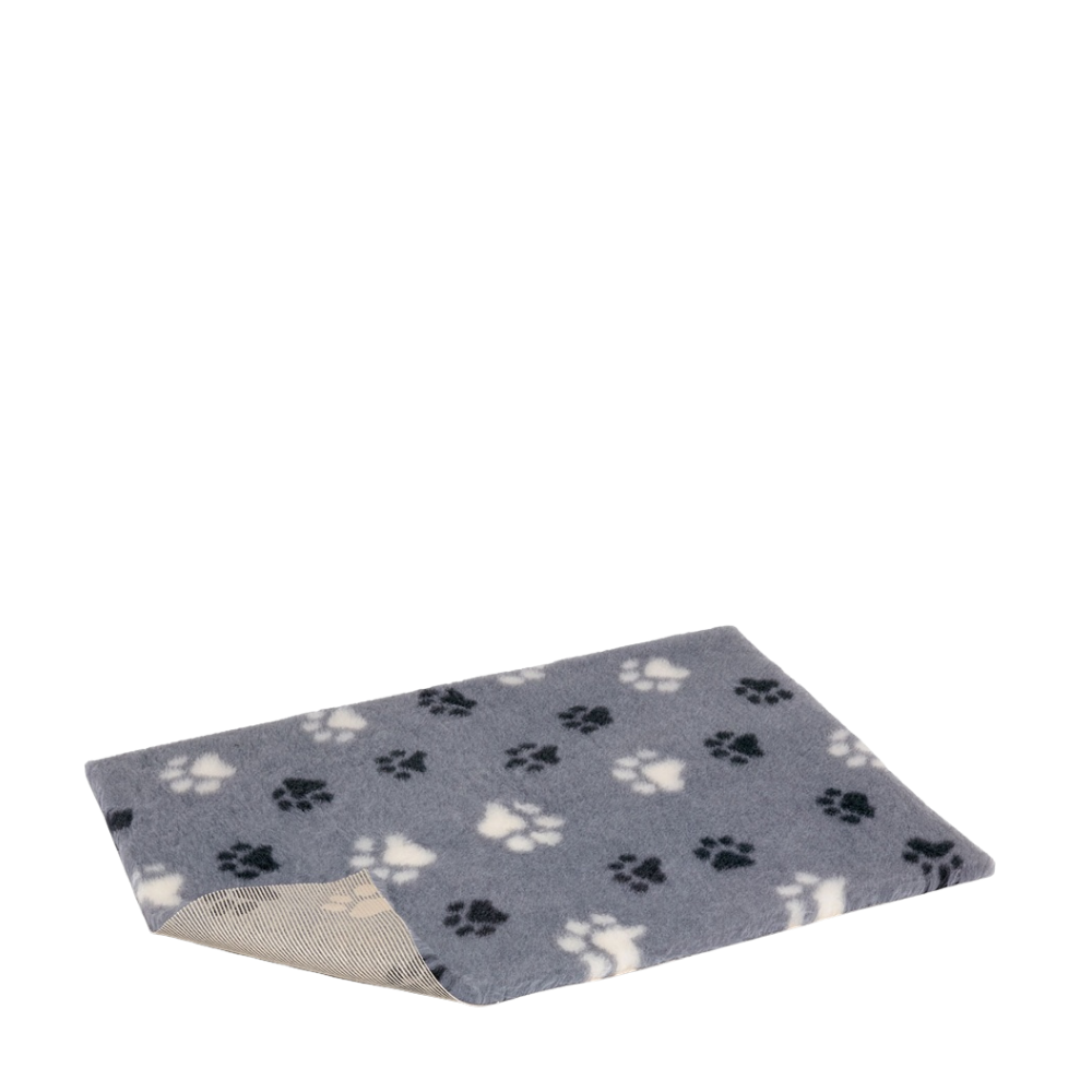 Vetbed Grátt Duo Paw 100 x 75cm