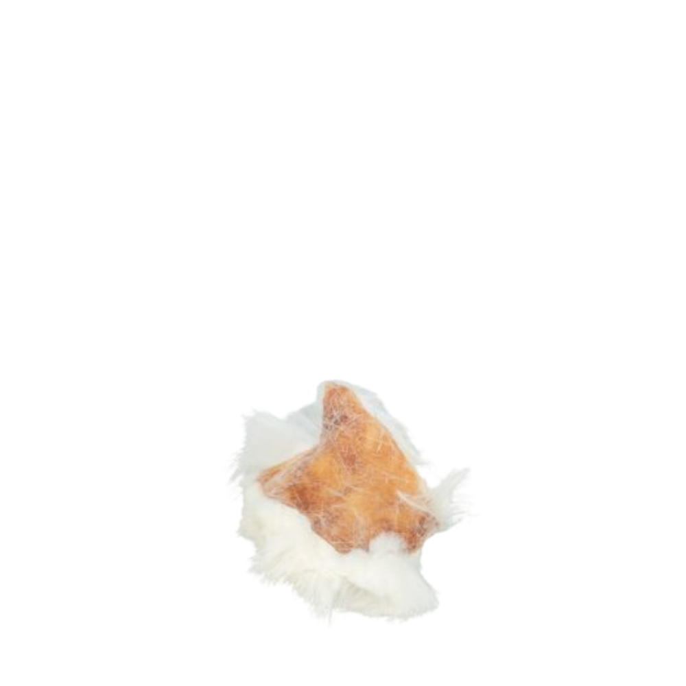 Rabbit skin with fur 1pc