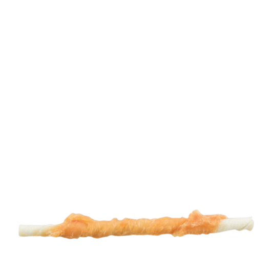 Rawhide Twisted Stick with Chicken 12,5cm