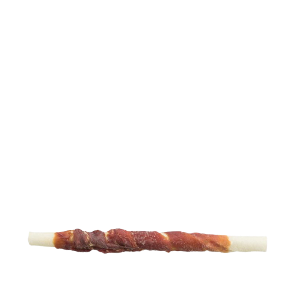 Rawhide Twisted Stick with Duck 12,5cm